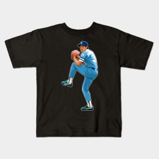 Bret Saberhagen Pitches Legend Kids T-Shirt